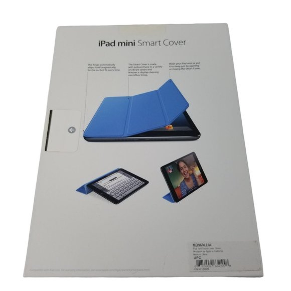 Original Apple IPad Mini 1/2/3 Smart Cover Green Case Stand MD969LL/A NEW - Picture 2 of 5